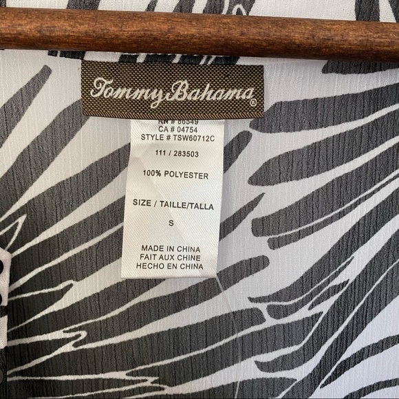 050. Tommy Bahama Palm Cover Up / Tunic - Picture 6 of 8